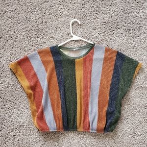 ZARA TRF Colorful Croptop